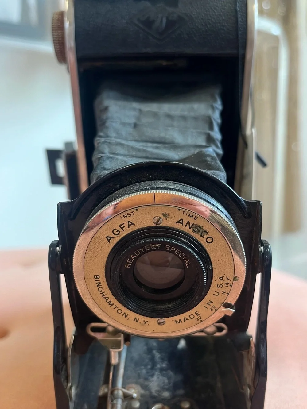 Antique Agfa Ansco Plenax PB20 620 Folding Film Camera *Not Tested*